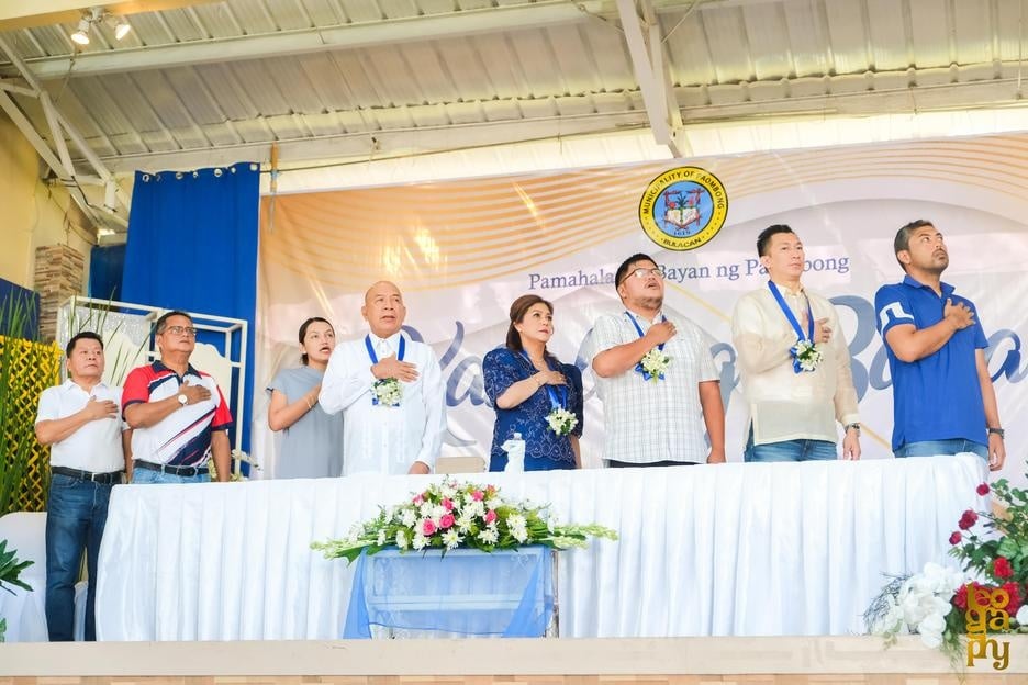 Kasalang Bayan sa Paombong 2024 background